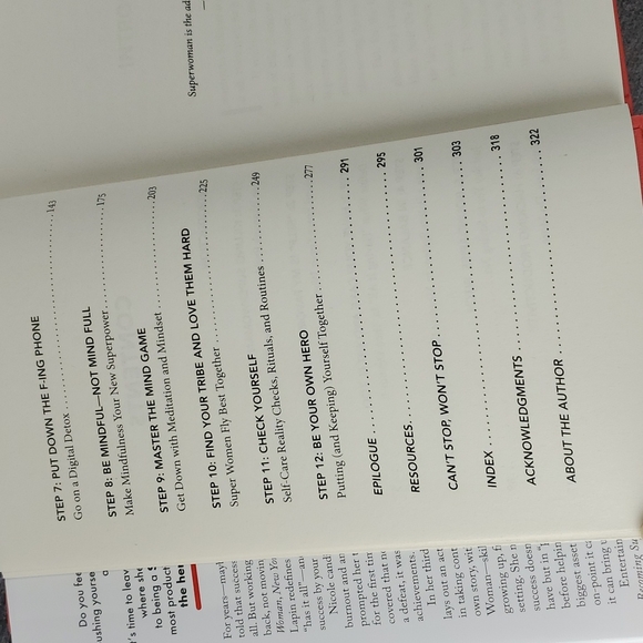Book |Becoming Super Woman A Simple 12-Step Plan Burnout to Balance Nicole Lapin - Picture 5 of 8